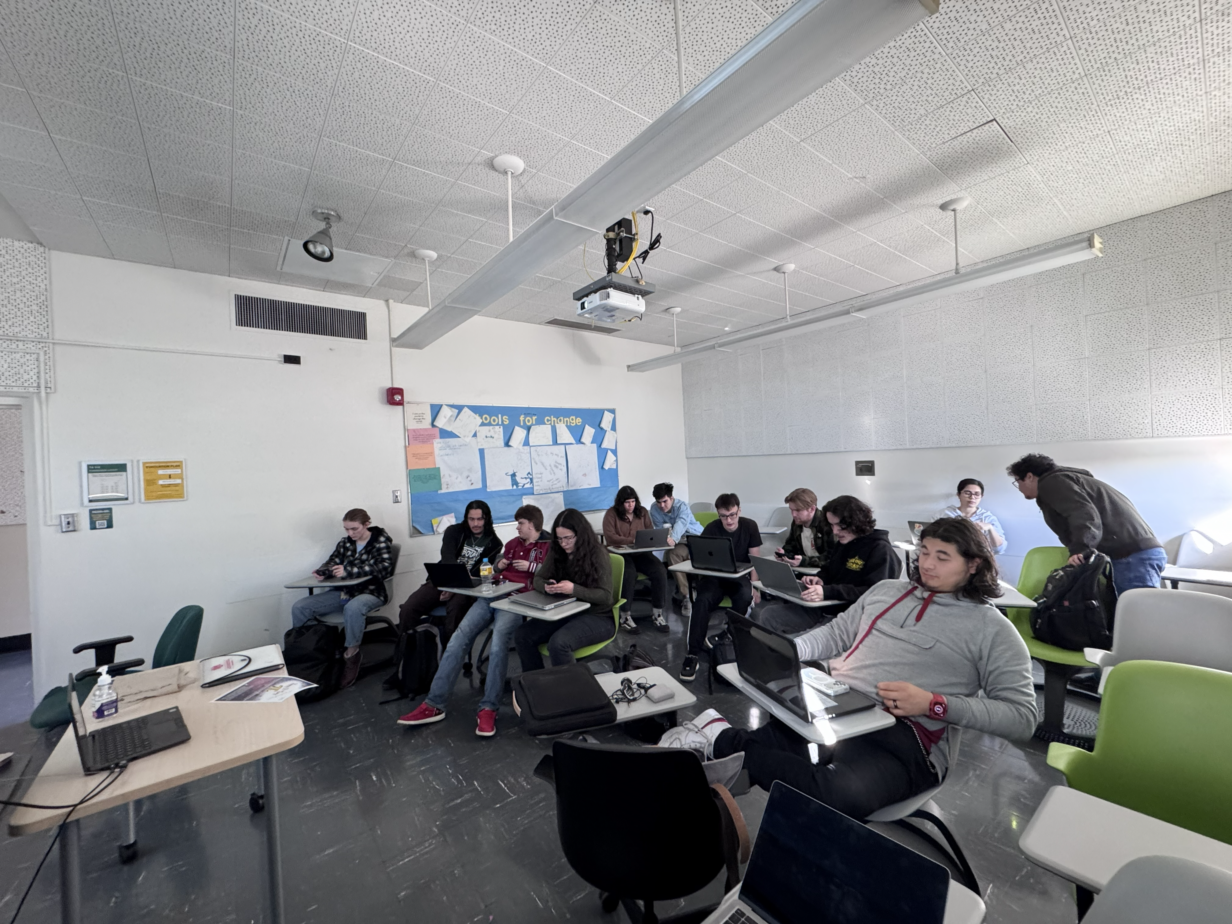 Data Science Club members gathered together